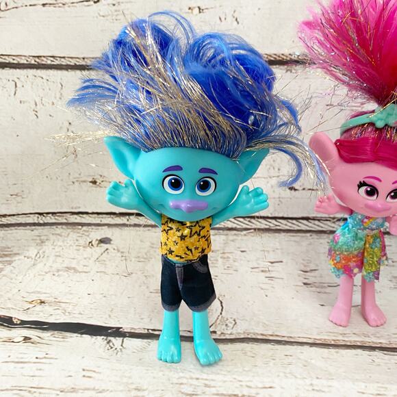 TROLLS WORLD Tour Fashion Remix Figure Dolls - Picture 2 of 13
